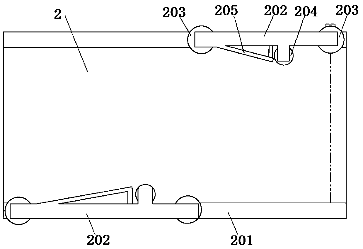 Large-size parcel weighing and code scanning device and system