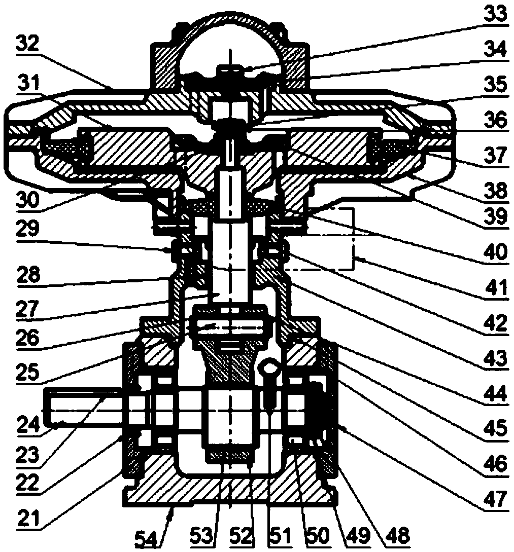 Parasitical auxiliary self-priming vacuum pump