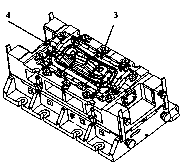 Stamping method of multi-station efficient high-precision automobile covering part