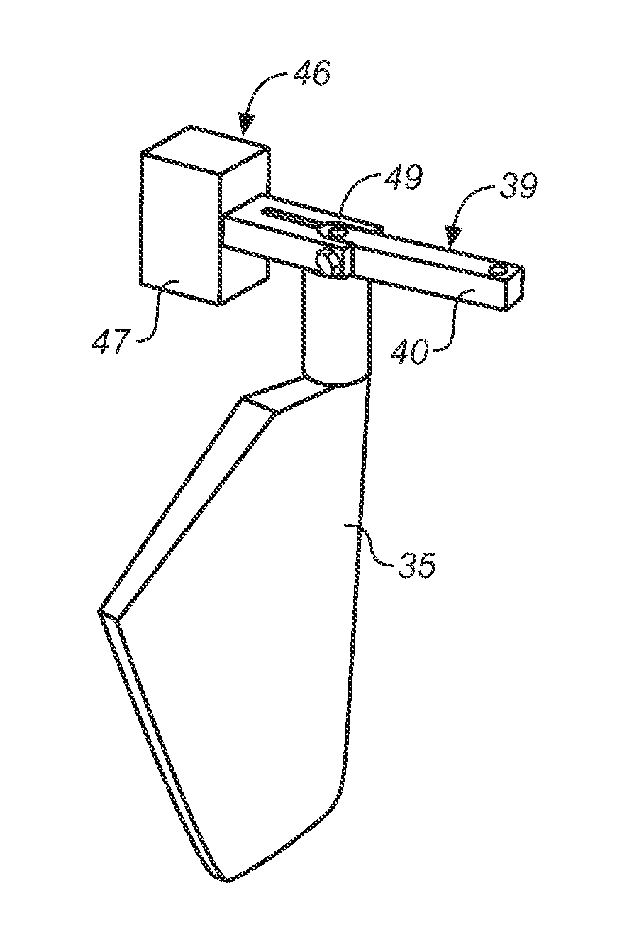 Method and apparatus for dampening rudder vibration