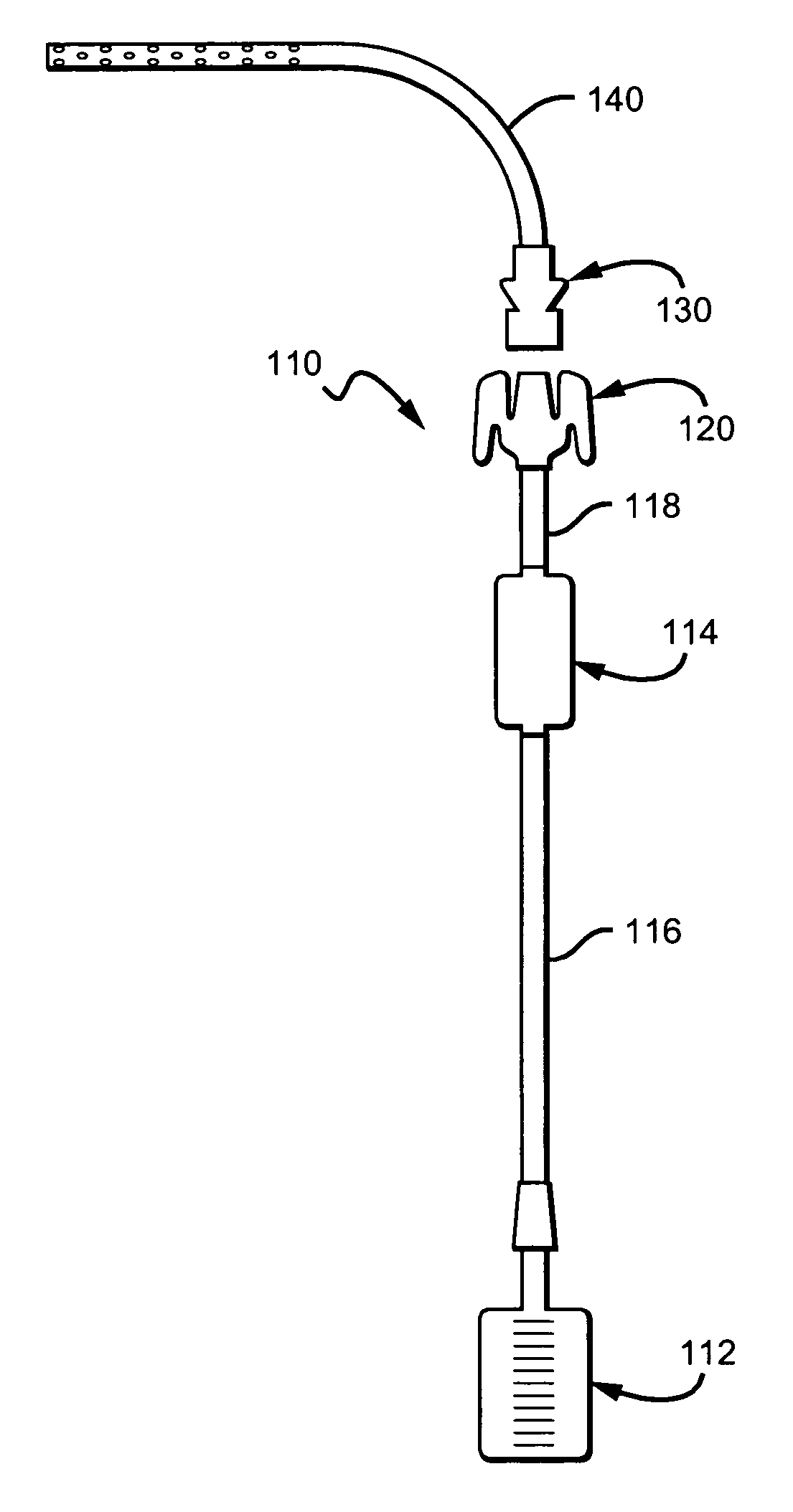 Corporeal drainage system