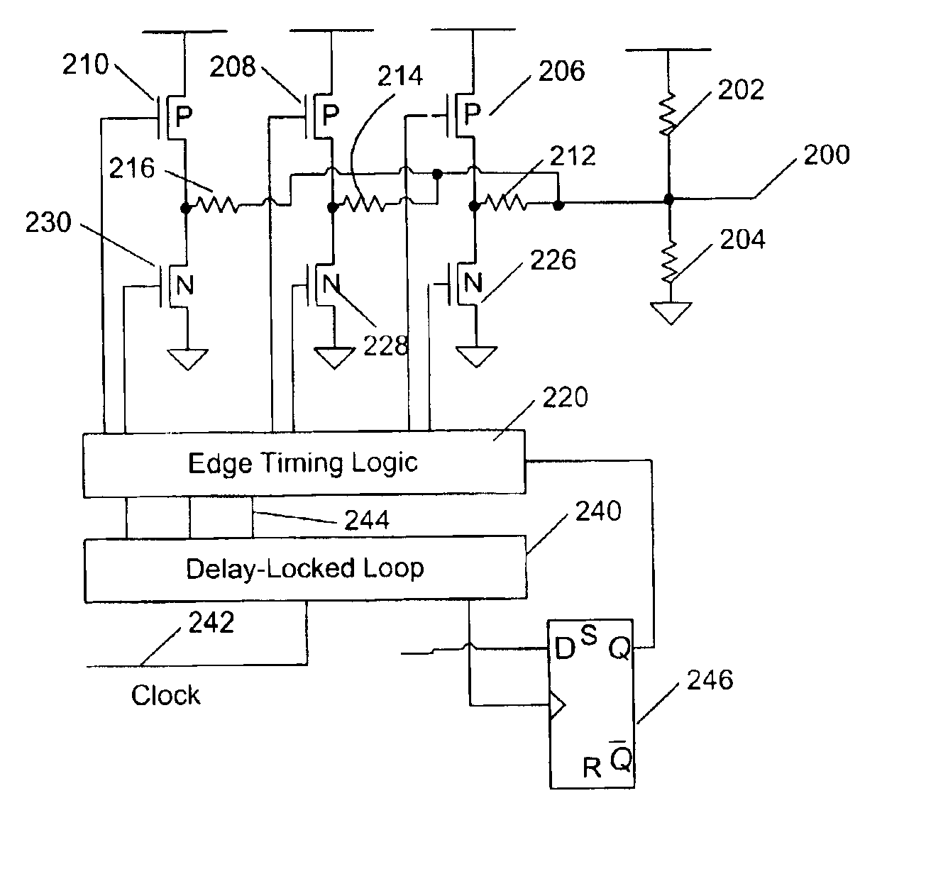 Method and apparatus for high speed bus having adjustable, symmetrical, edge-rate controlled, waveforms