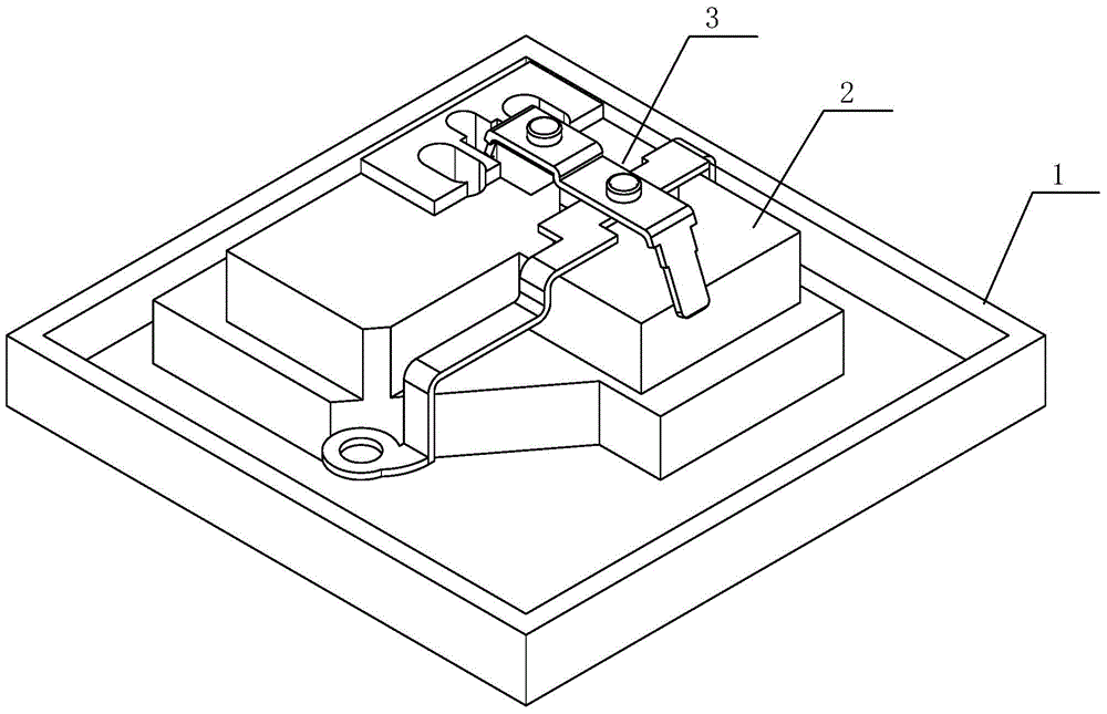 Rivet-free riveting technology for socket conducting plates and socket structure thereof