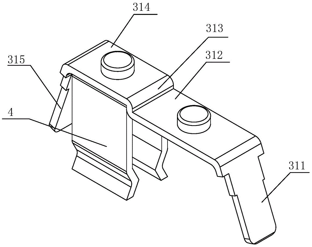 Rivet-free riveting technology for socket conducting plates and socket structure thereof