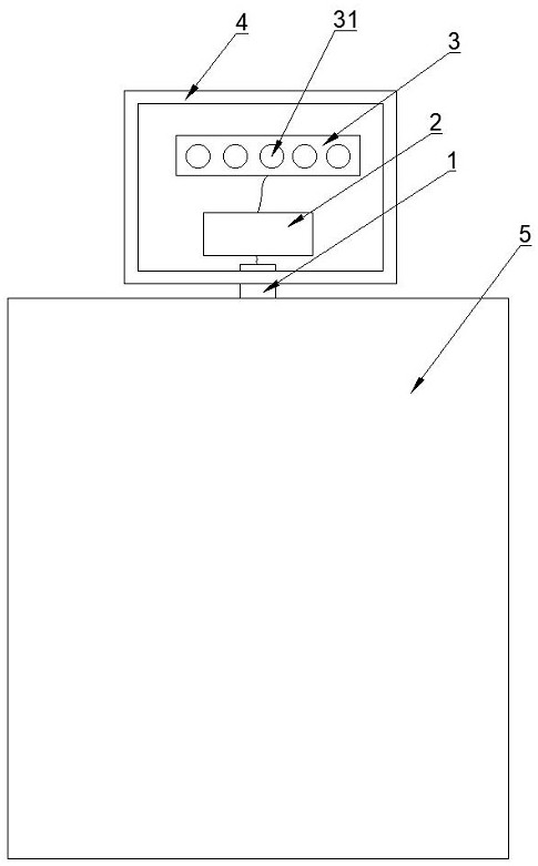 A mobile terminal-based myopia prevention and control device