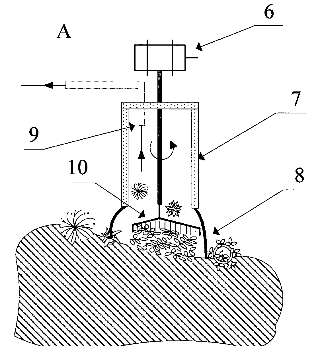 In-situ sampling apparatus for epilithic periphyton