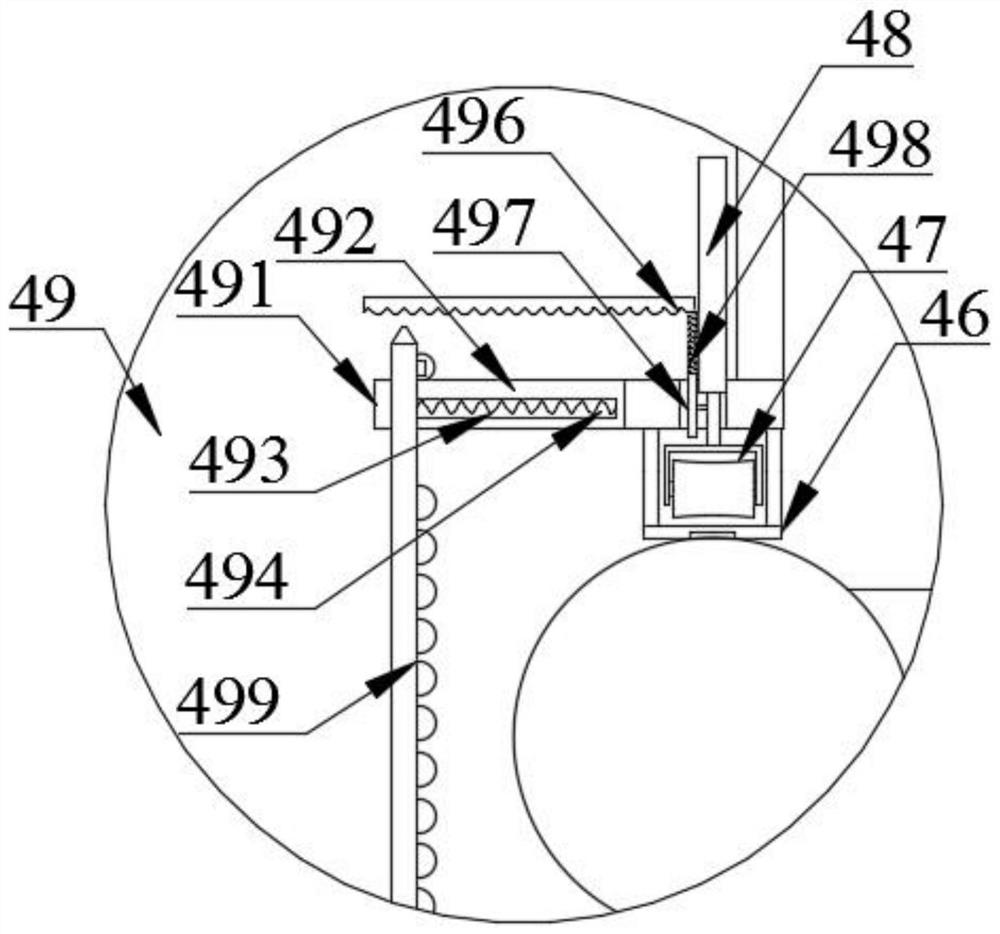 Self-climbing scaffold device for arch bridge rib