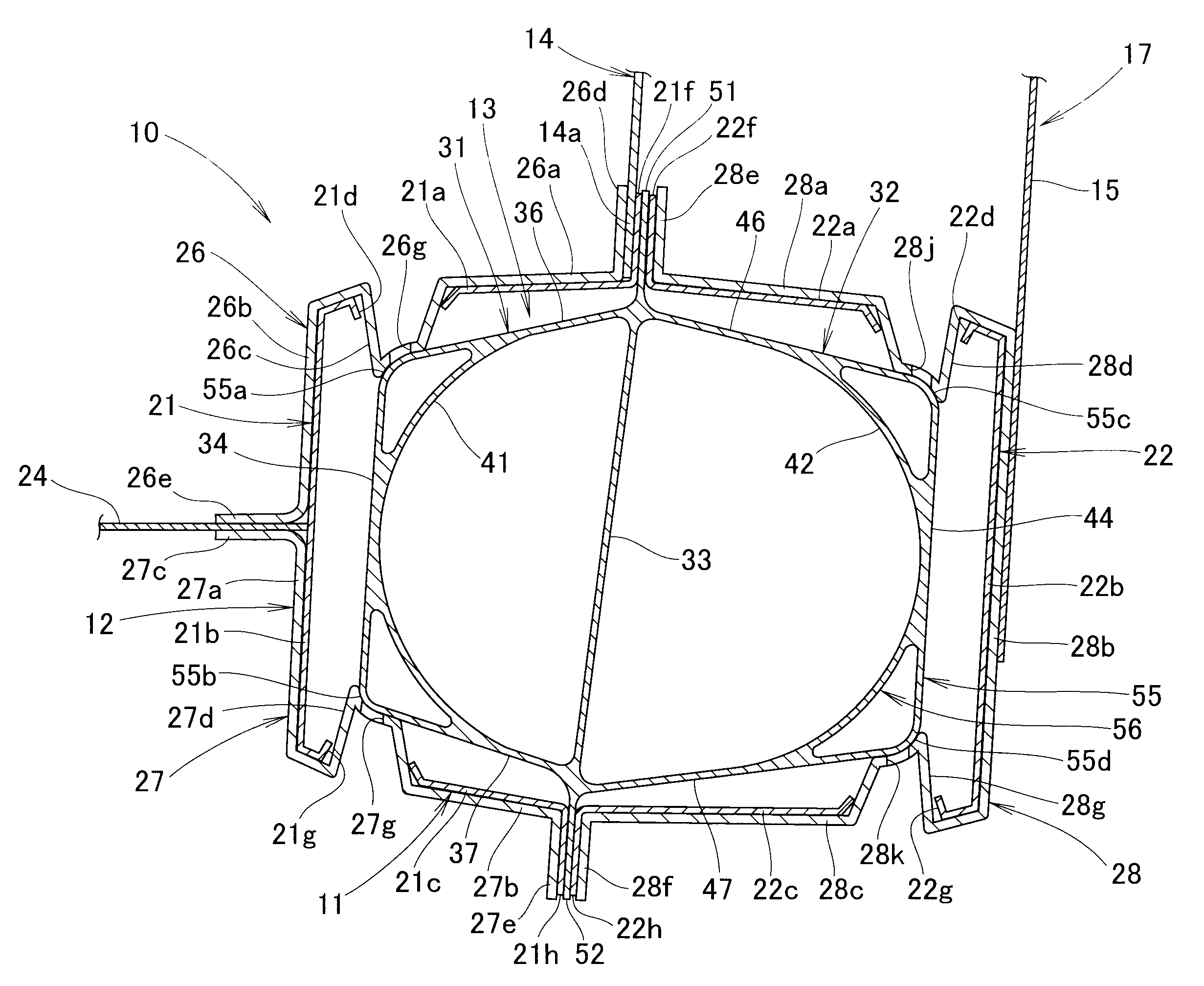 Vehicular side body structure