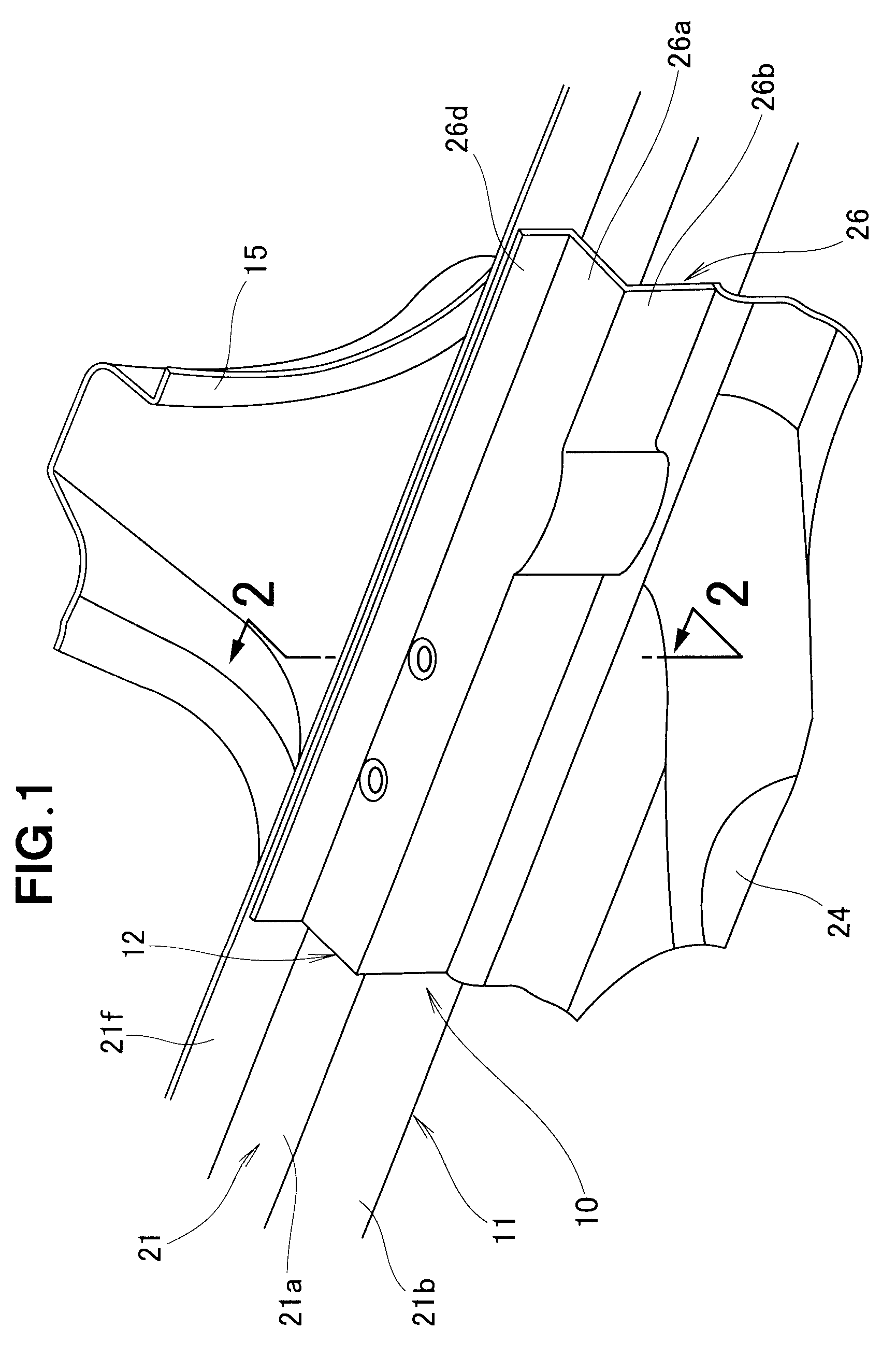 Vehicular side body structure