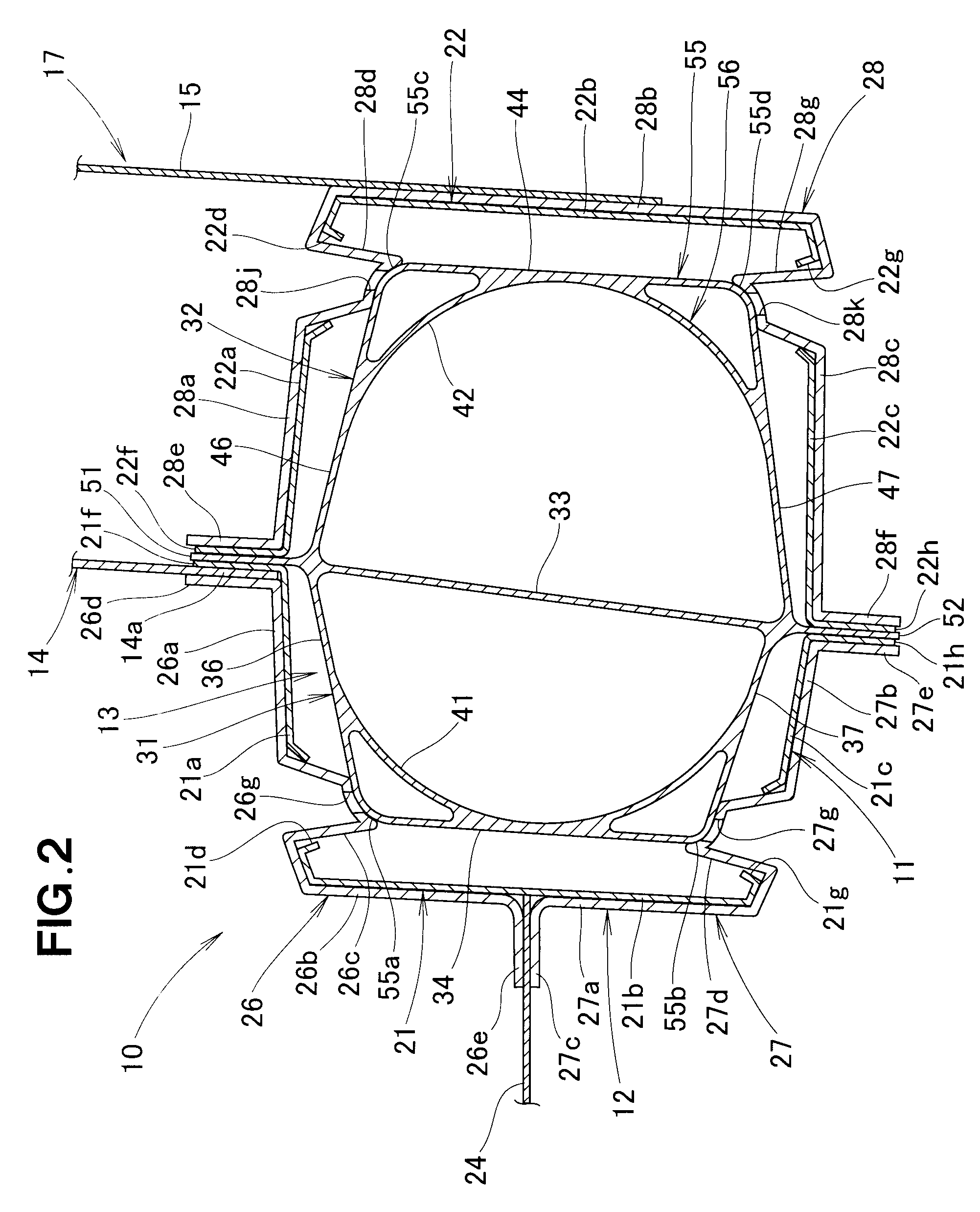 Vehicular side body structure