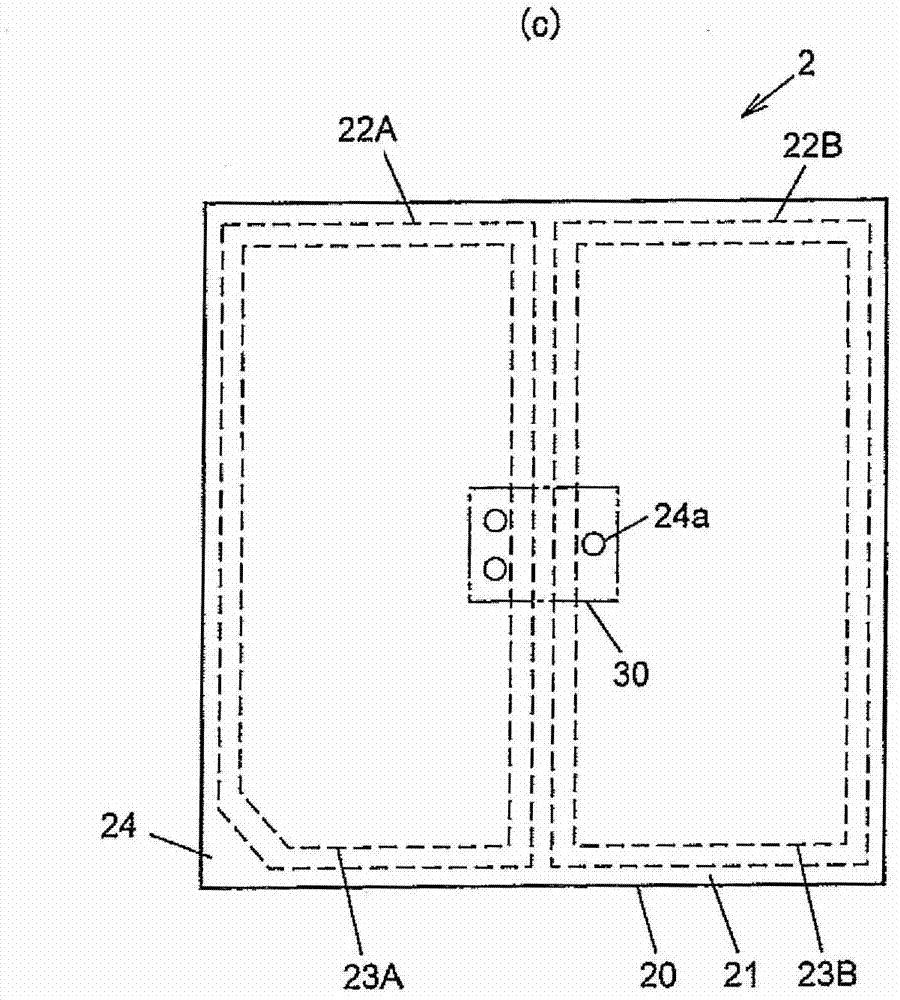 Light-emitting element mounting substrate and LED package