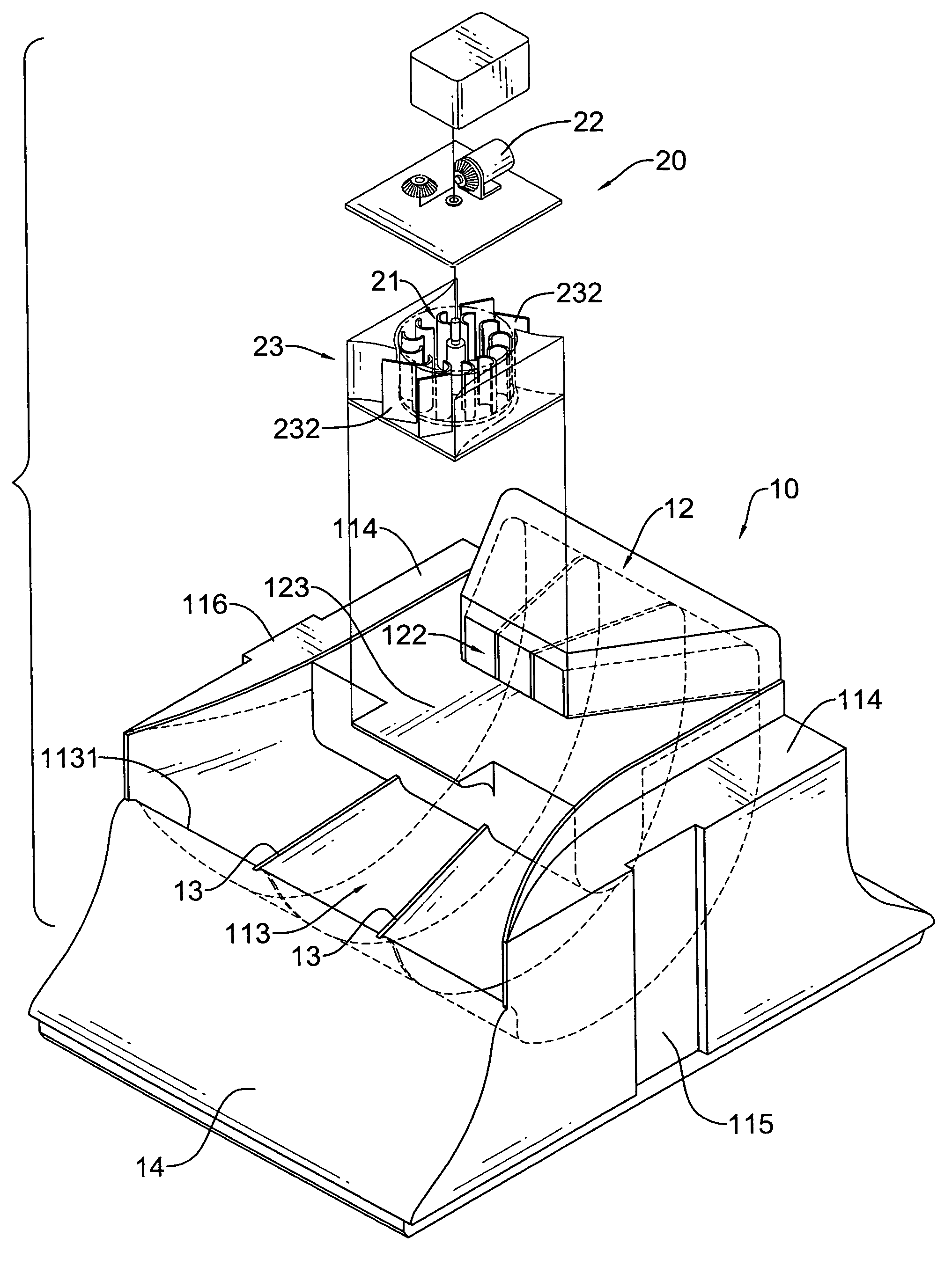 Wave-dissipating block