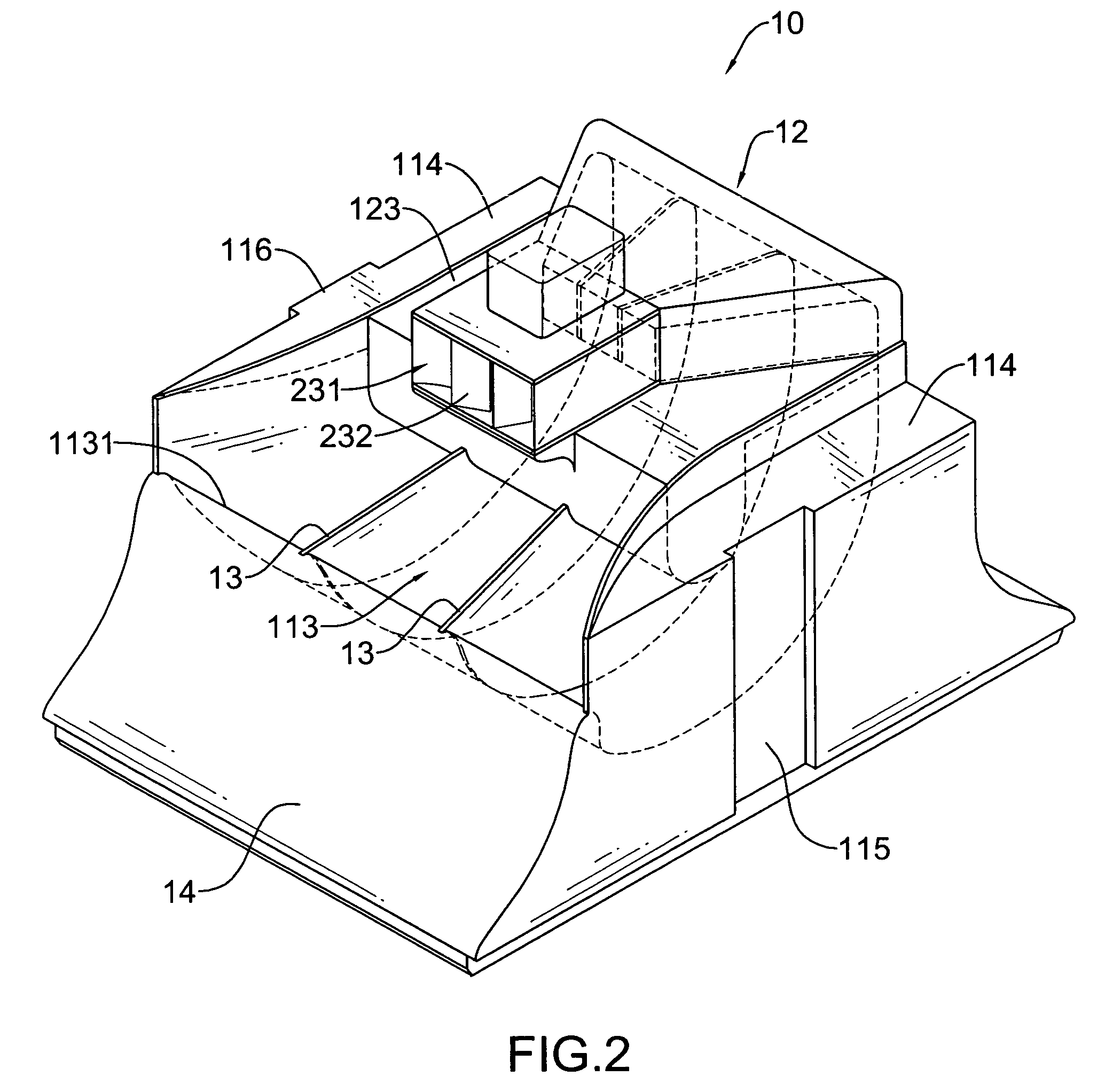 Wave-dissipating block