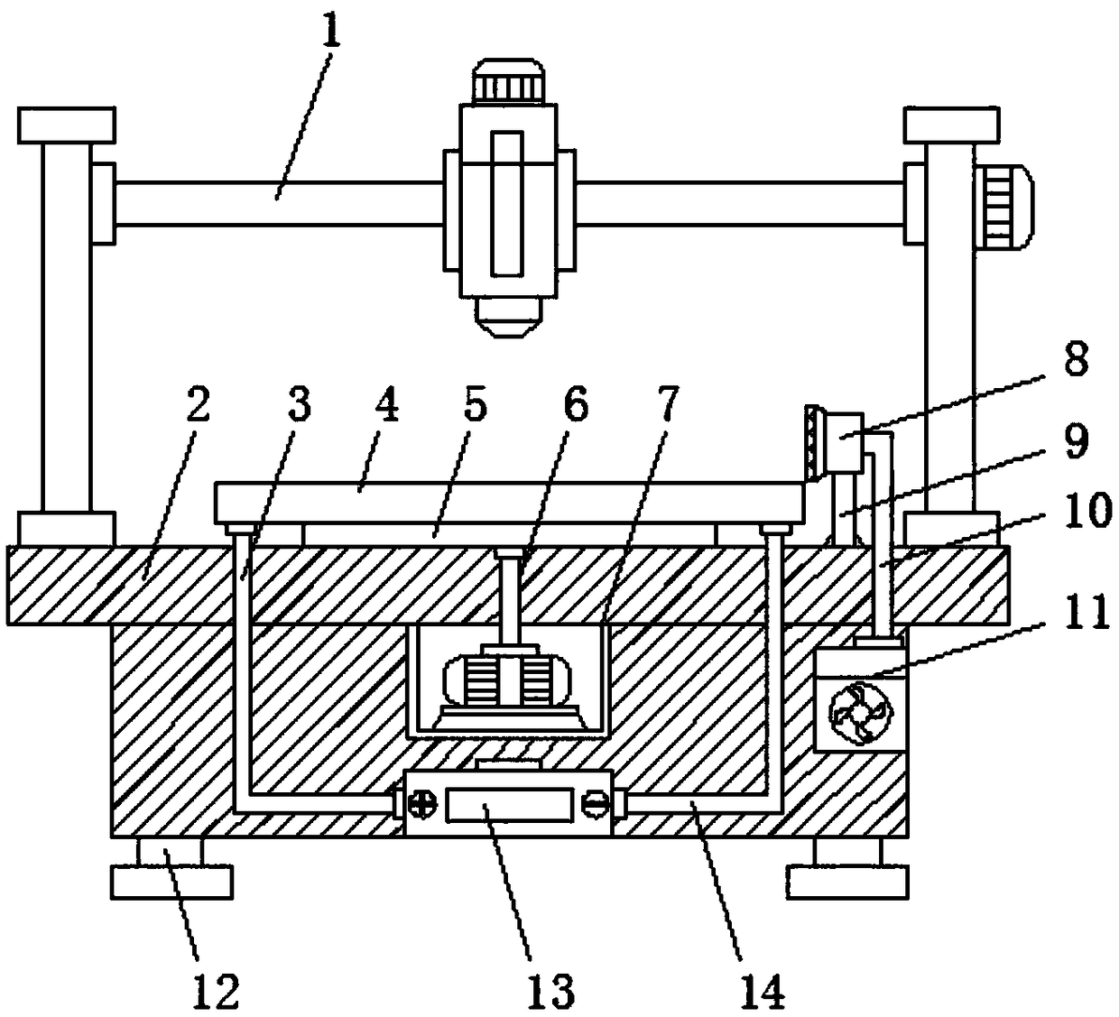 Three-dimensional numerical control carving machine