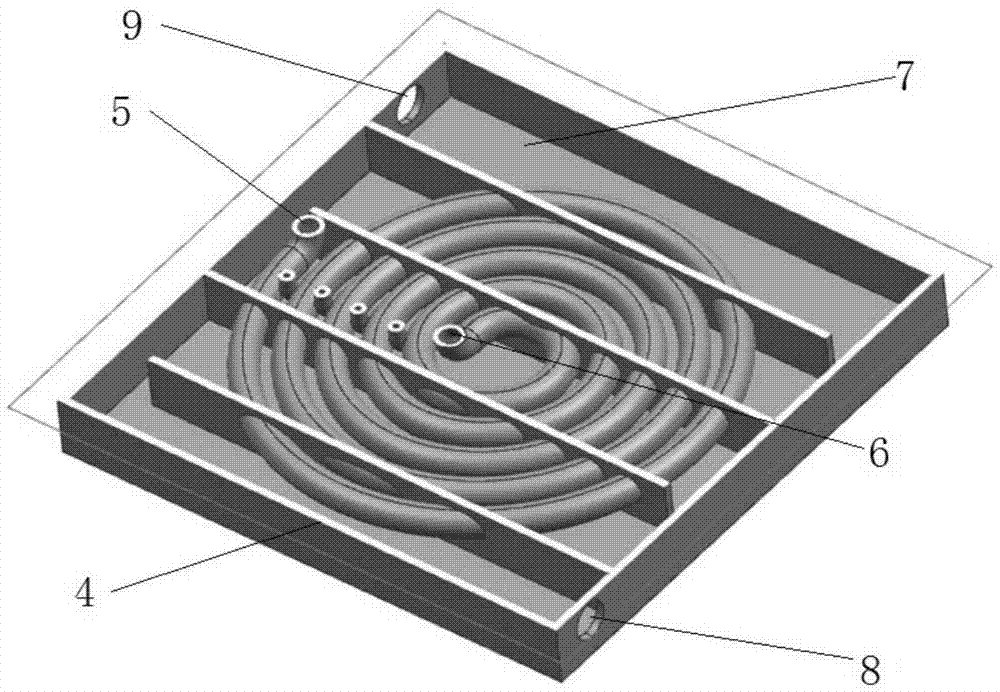 Micro heat dissipator with gas-liquid separating function and fuel battery system