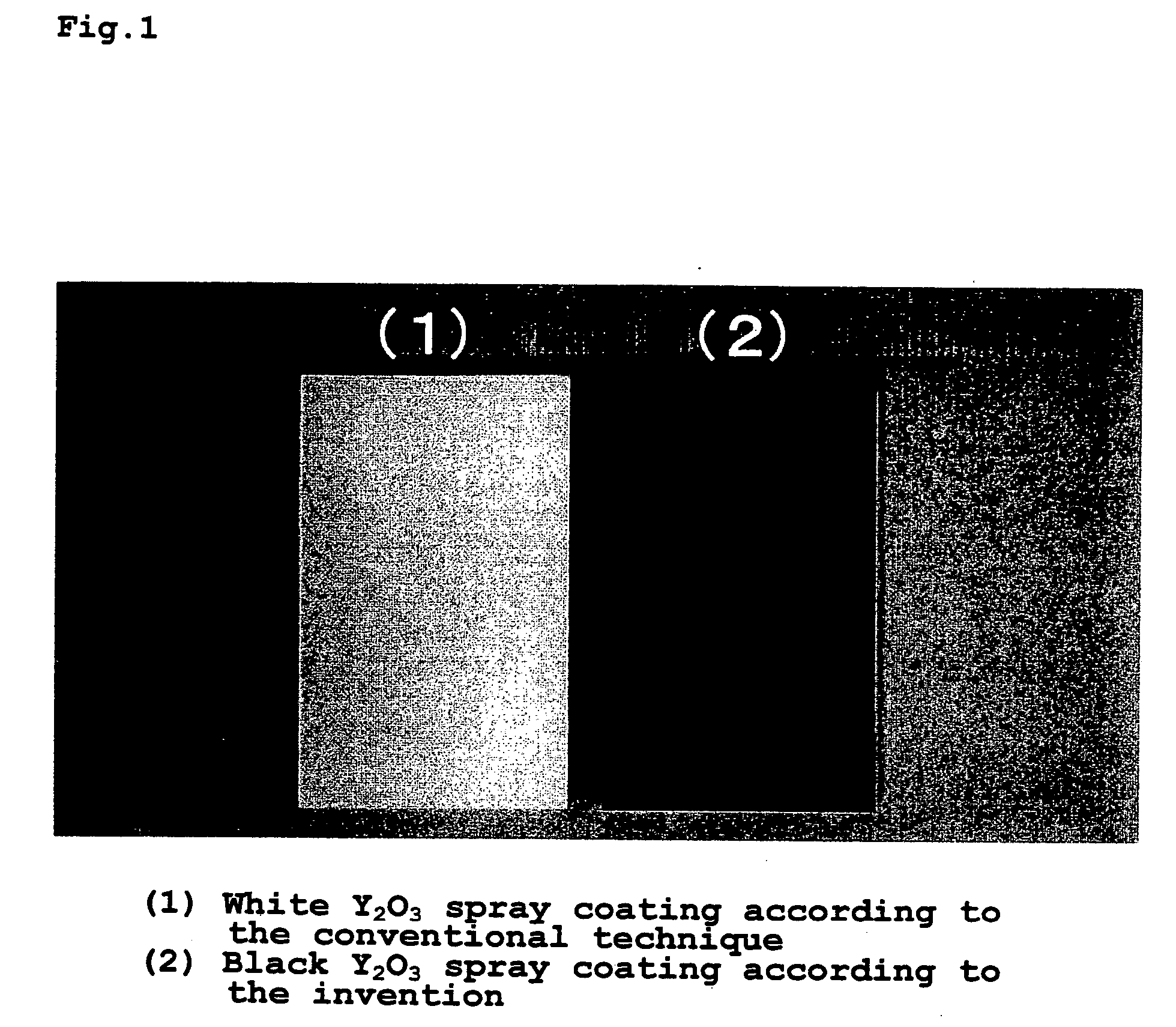 Y2O3 spray-coated member and production method thereof