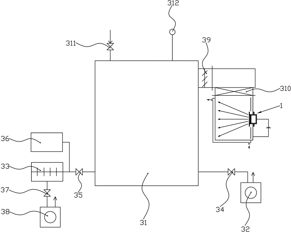 High vacuum arc pump and pumping unit thereof