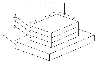 Photovoltaic organic infrared semiconductor detector