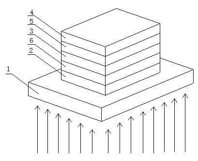 Photovoltaic organic infrared semiconductor detector