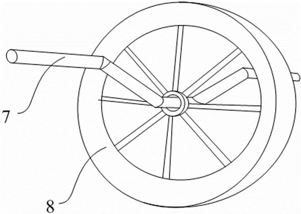 Detector for prestressed pipeline