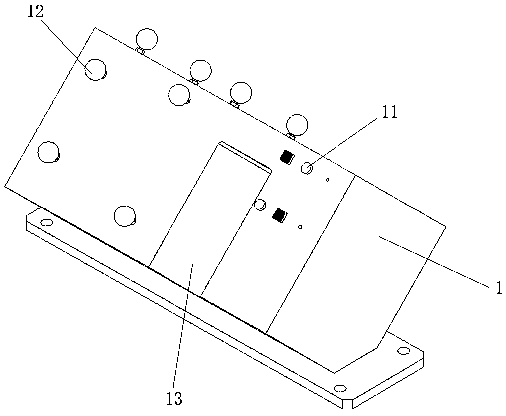 Parameter verification device, system and method for special-shaped machined part