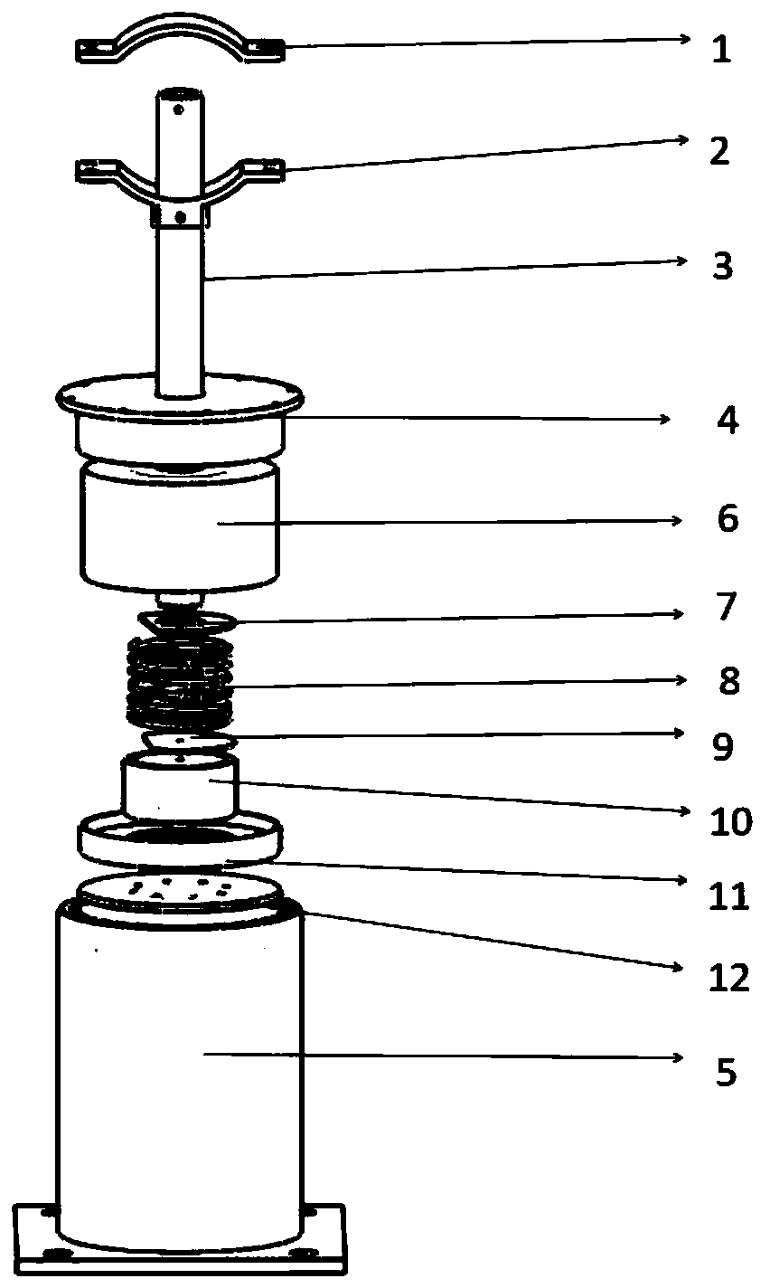 Self-adjusting magnetorheological damper for vibration reduction of pipeline