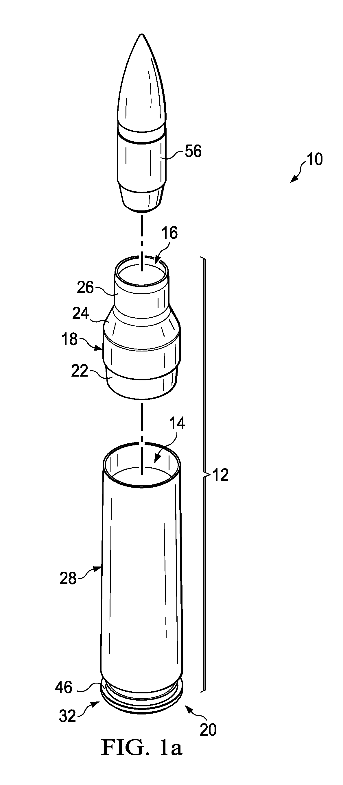Method of making a projectile by metal injection molding