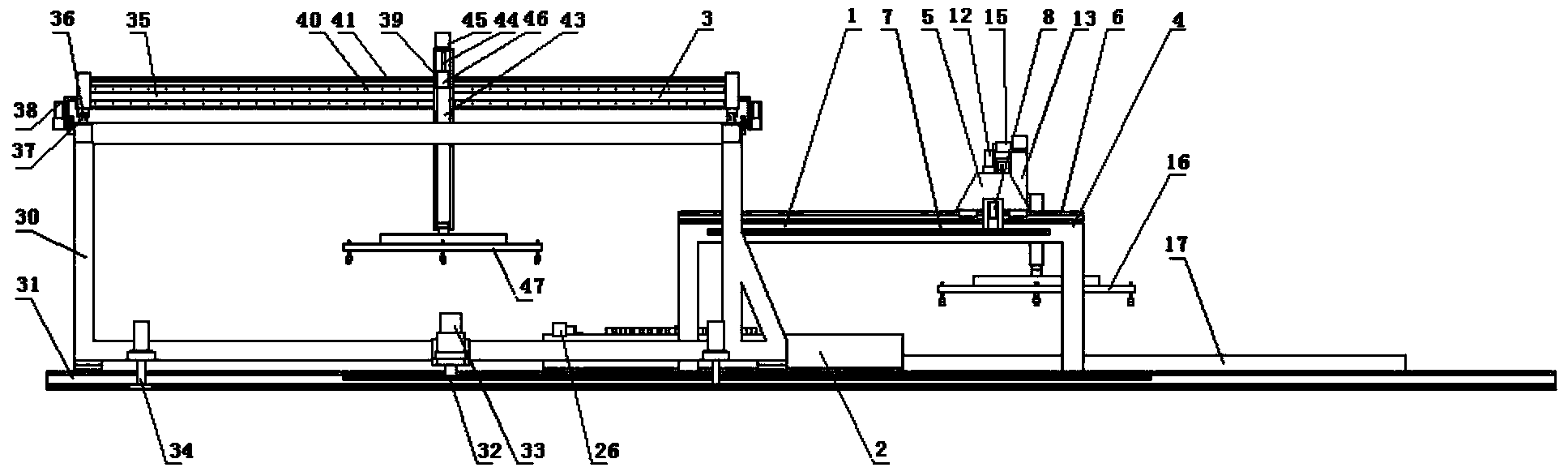 Robot device for automatically shimming transformer