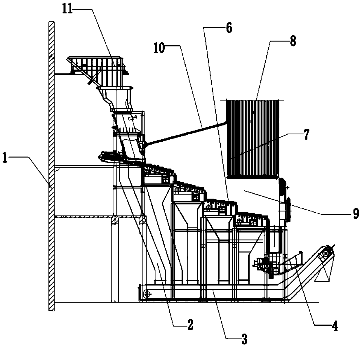 A garbage incinerator and its construction method