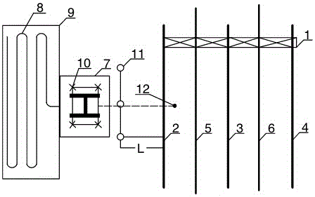 Transmission line unmanned aerial vehicle and electric lifting device combined live working method