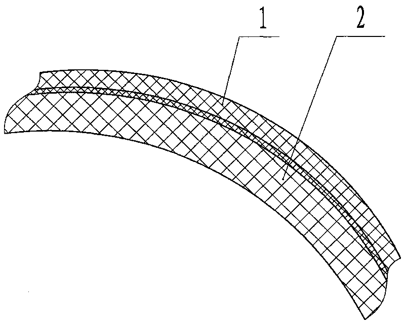 Automobile glass steel plastic instrument platform and manufacturing technology thereof