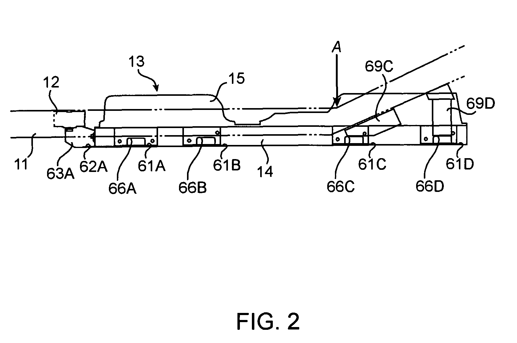 Structure for mounting batteries onto electric vehicles