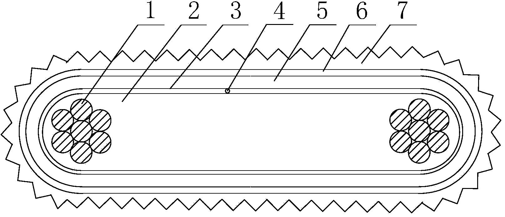 Anti-corrosion and anti-explosion self-temperature-control electric tracing band