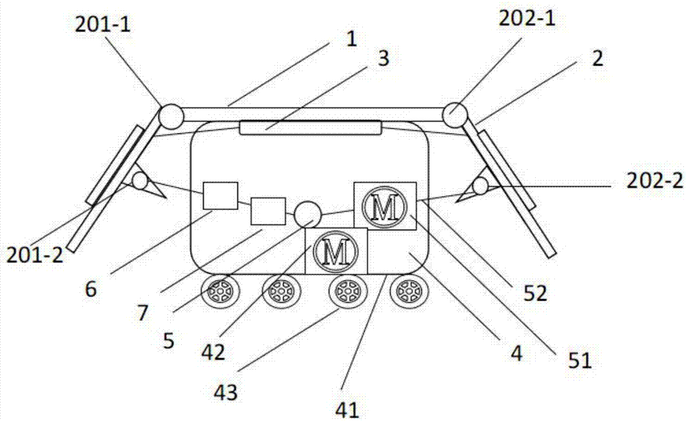 Energy-saving loading robot