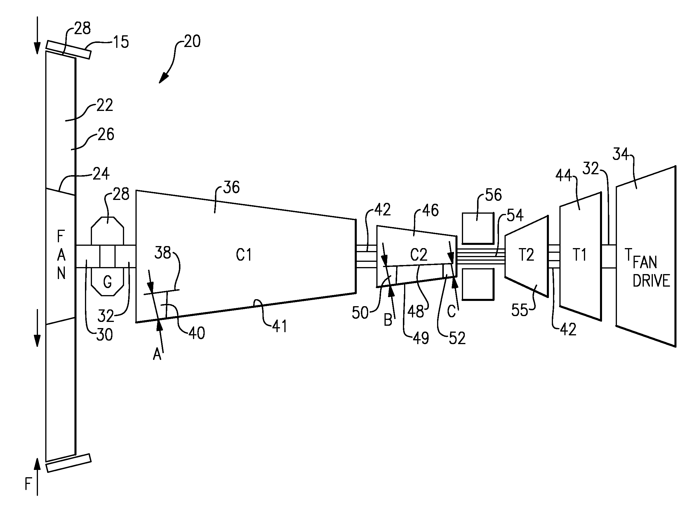 Compressor Areas For High Overall Pressure Ratio Gas Turbine Engine