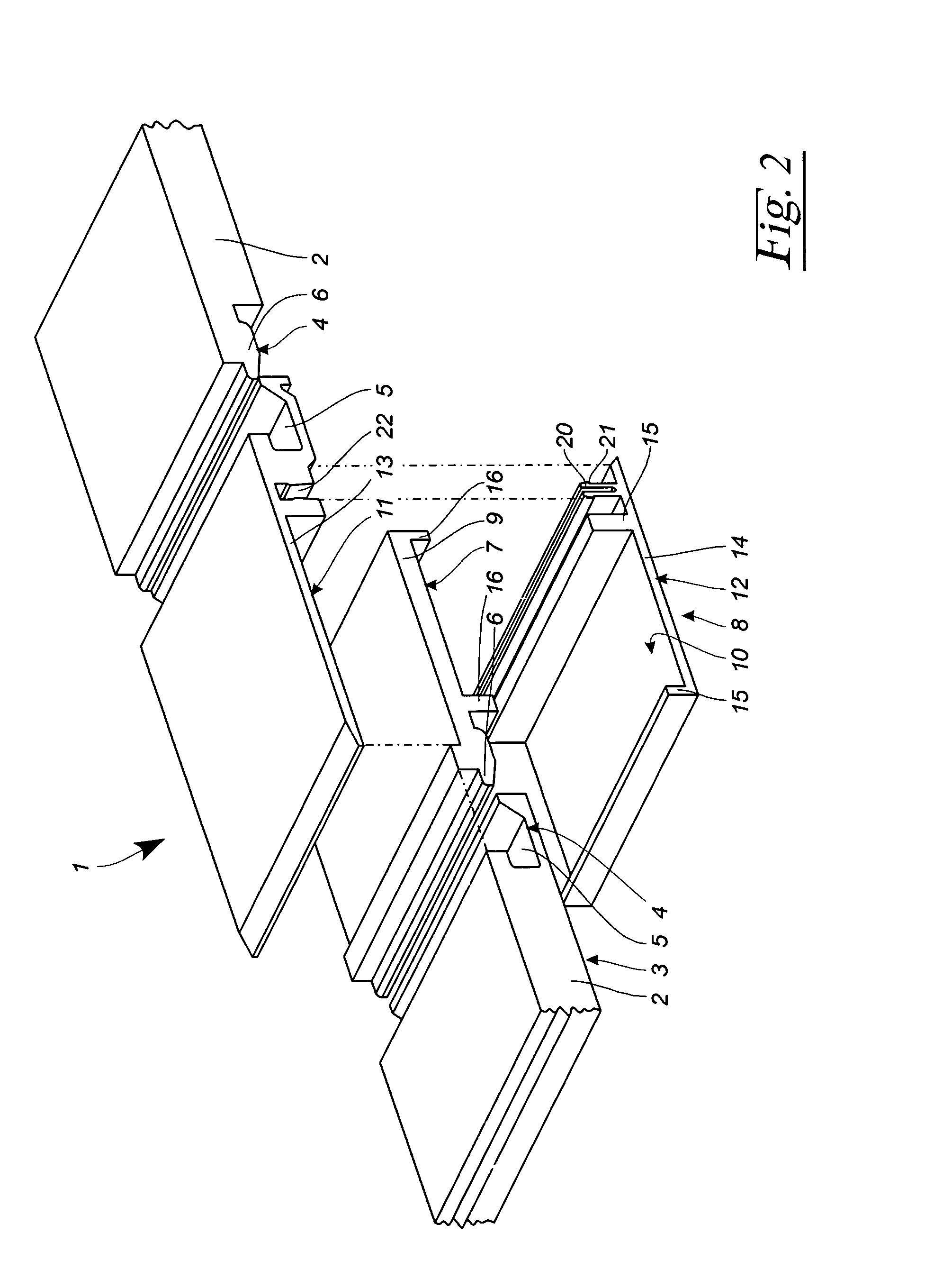 Profiled rail system