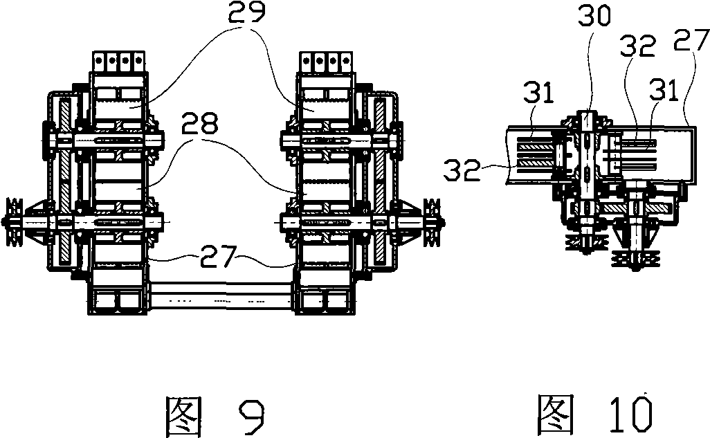 Self-propelled corn harvester