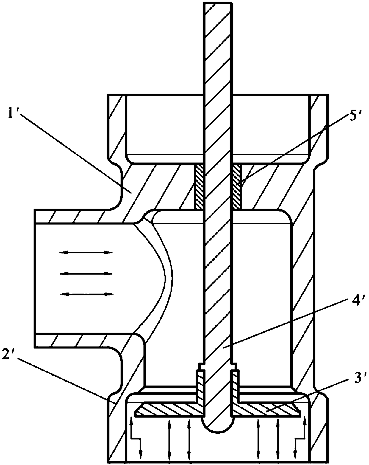 EGR valve and waste gas recirculation system