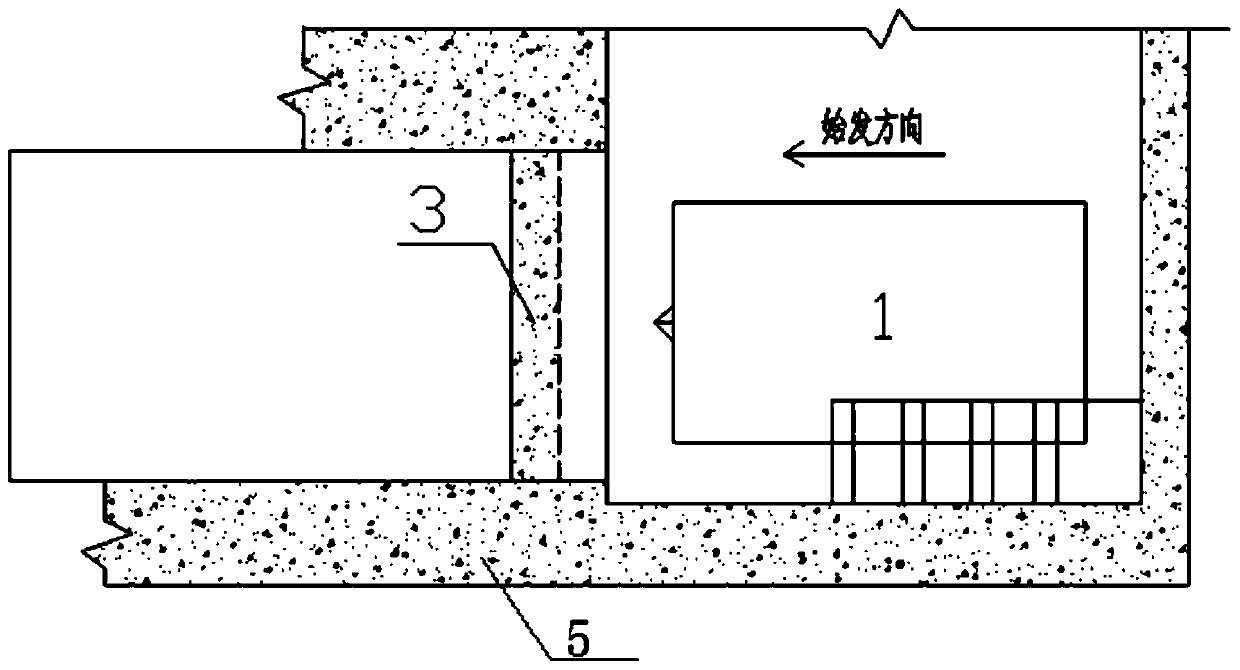 A structure of a shield starting portal and a construction method for shield starting