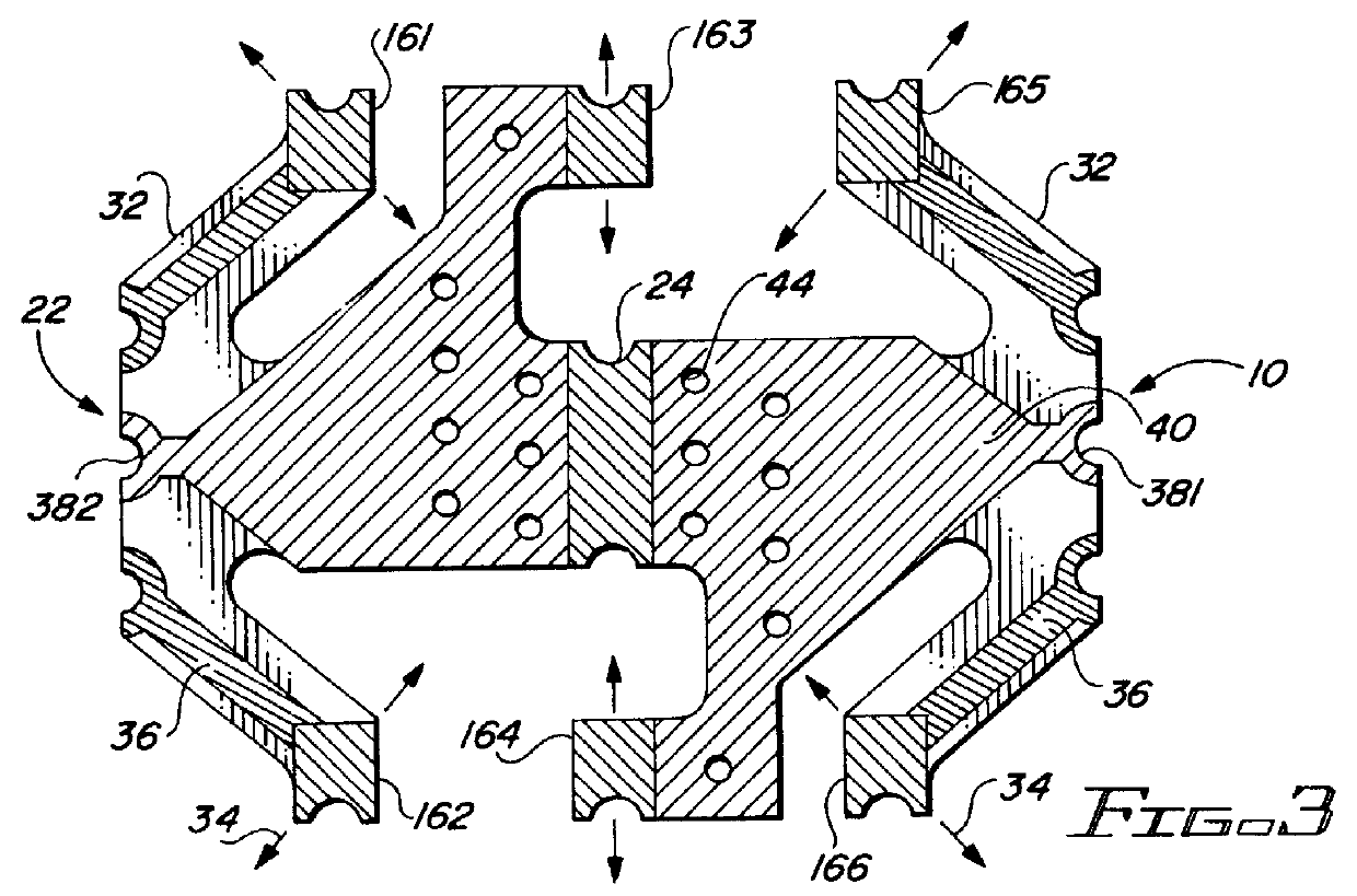 Slotted printed circuit board surface mount stress relief system