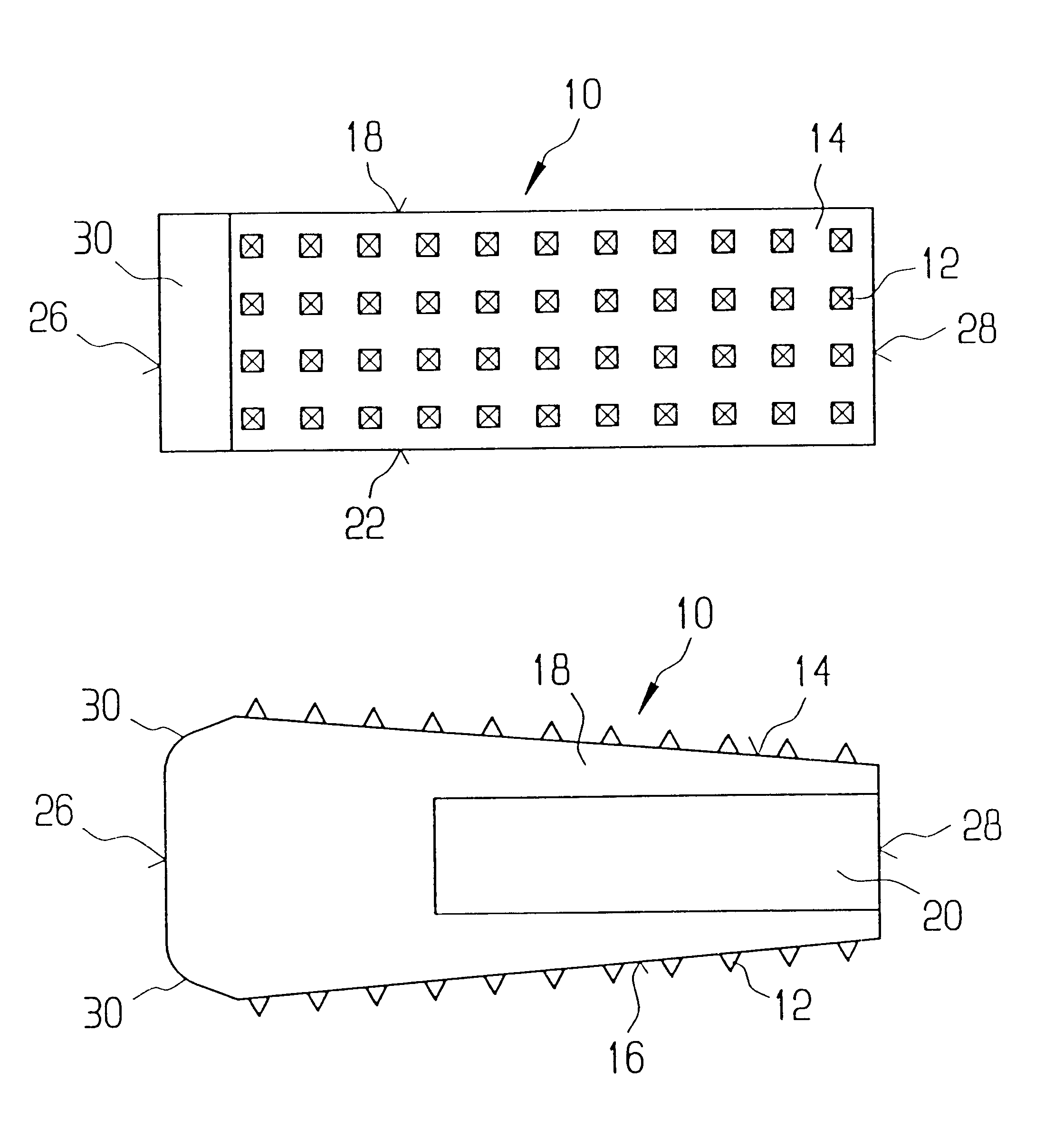 Intervertebral allograft spacer