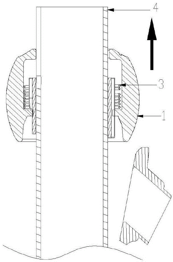 Quick disassembling and assembling structure for electric bicycle