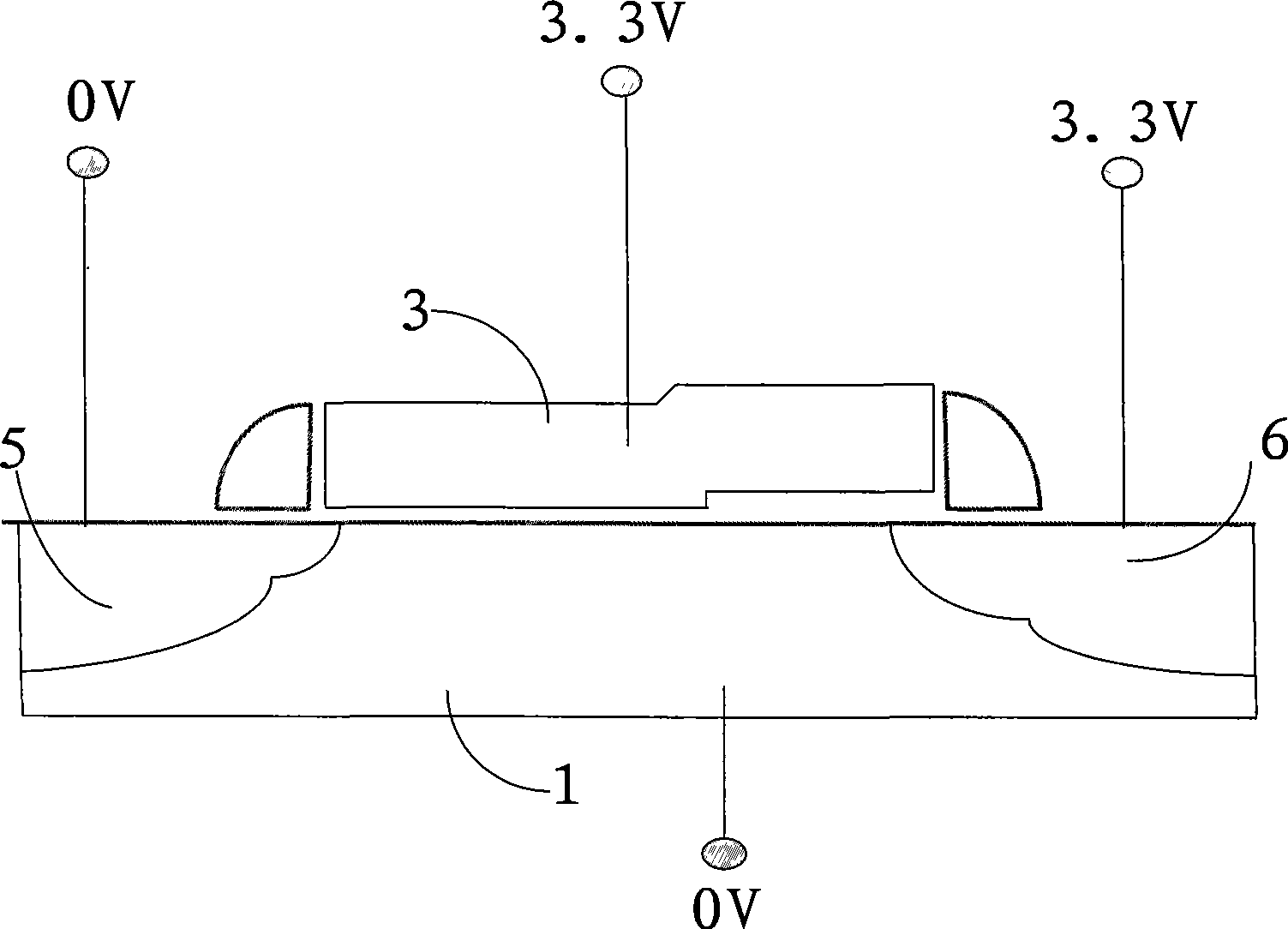 Metal oxide semiconductor field effect transistor