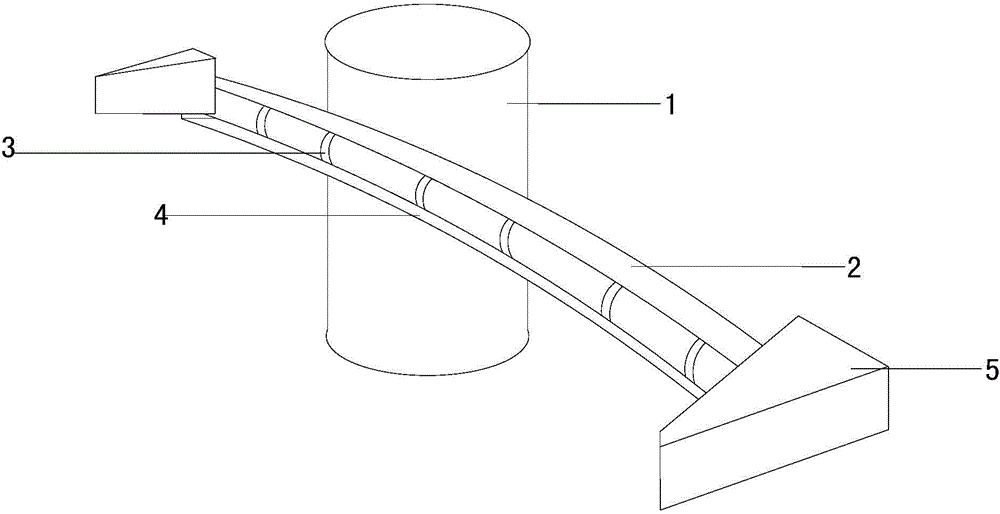 Marine pollutant sufficient cleaning clearing machine