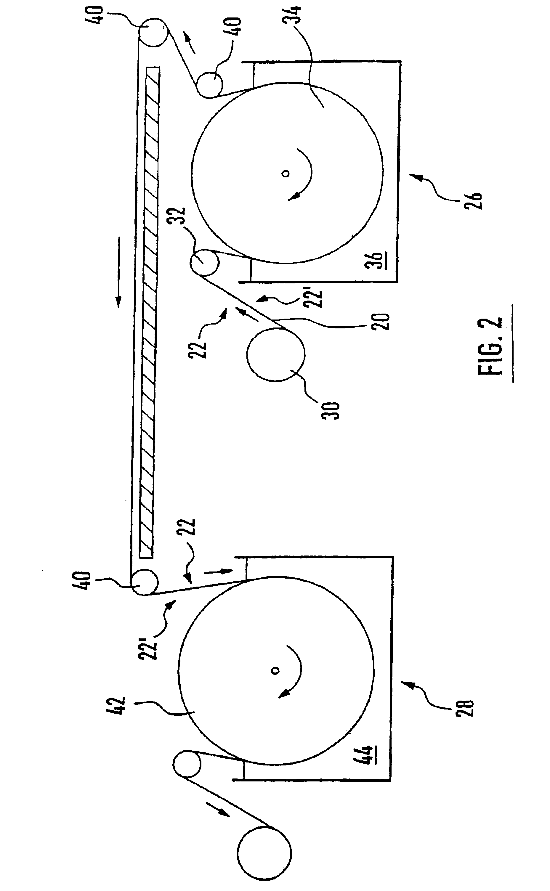 Method for electroplating a strip of foam