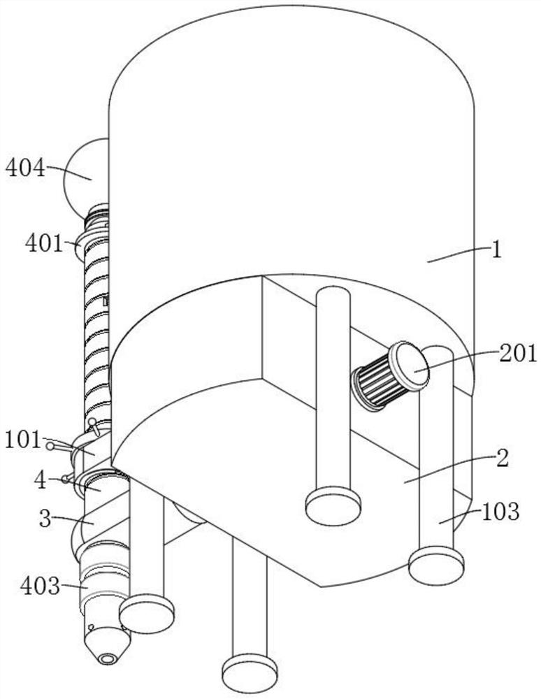 Environment-friendly auxiliary fixing device for goaf grouting and operation method thereof