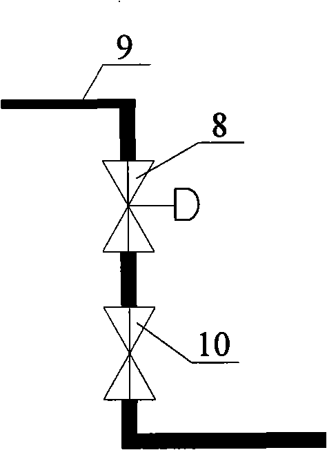 RH bottom blowing argon vacuum circulating degasser