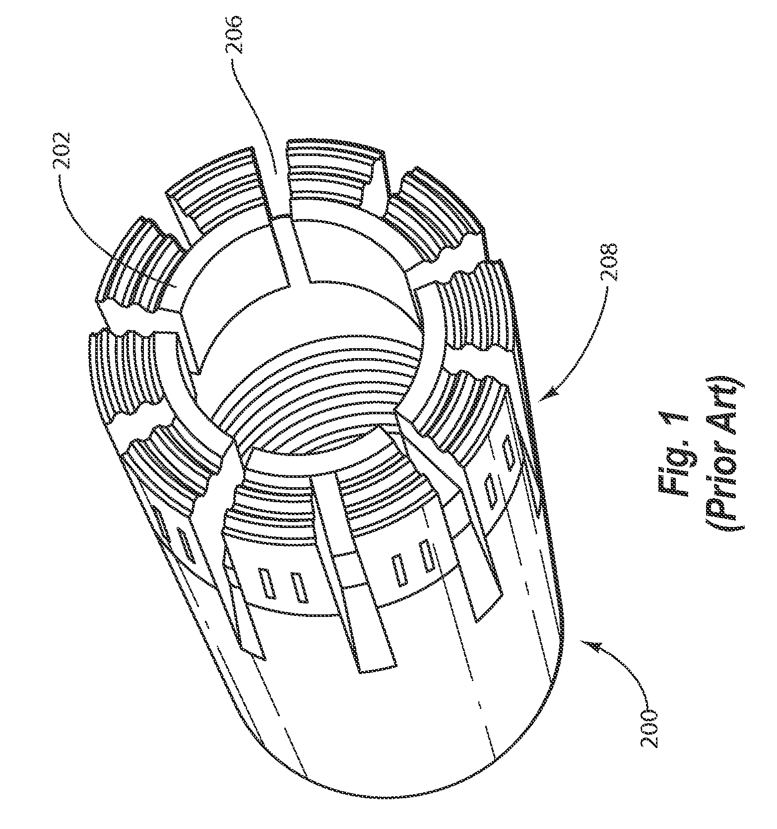 Drill bits with enclosed fluid slots and internal flutes