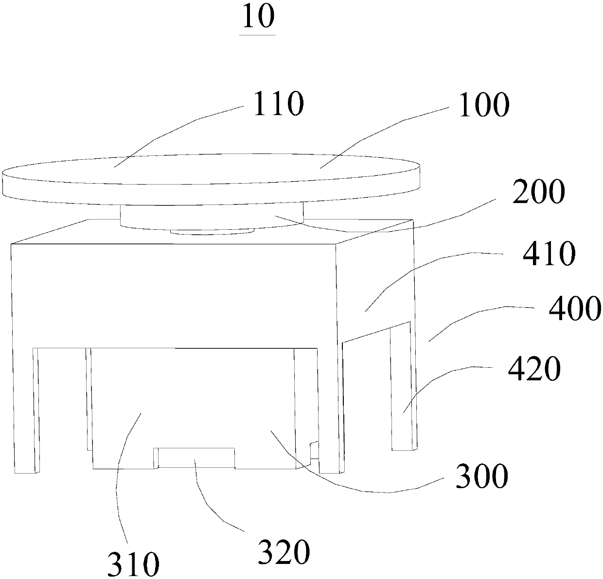 Dish storage apparatus for restaurants and hotels