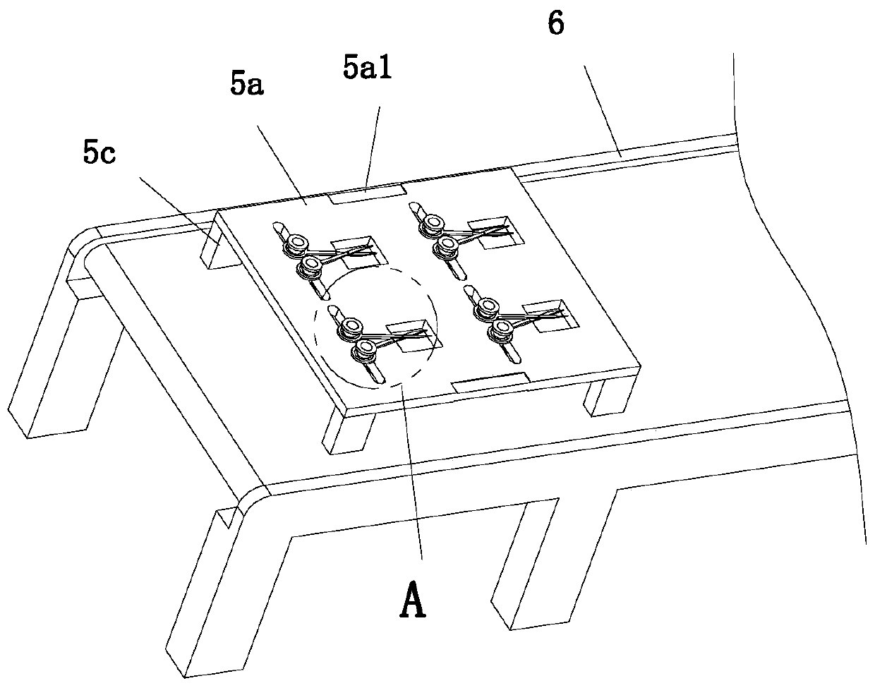 Cleaning equipment for medical surgical scissors